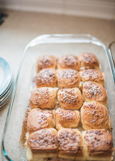 Ham and Cheese Sliders for a Crowd Ham and Cheese Sliders for a Crowd