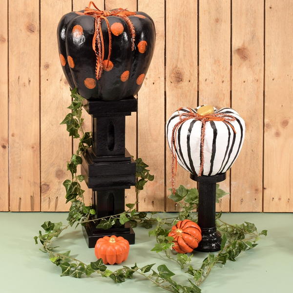 Pumpkin On Pillar Pumpkin on pillar