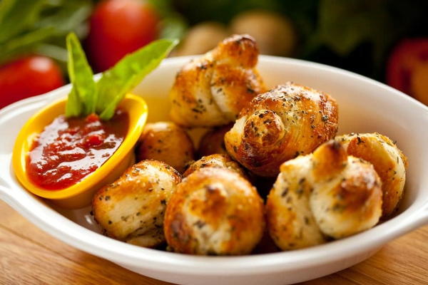 Air Fryer Pizza Dough Balls