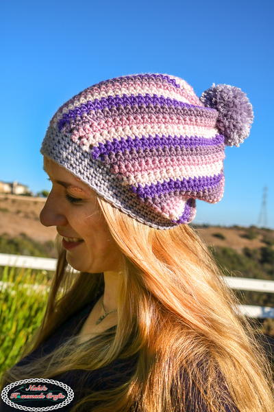 Spiral Slouchy Hat Spiral Slouchy Hat