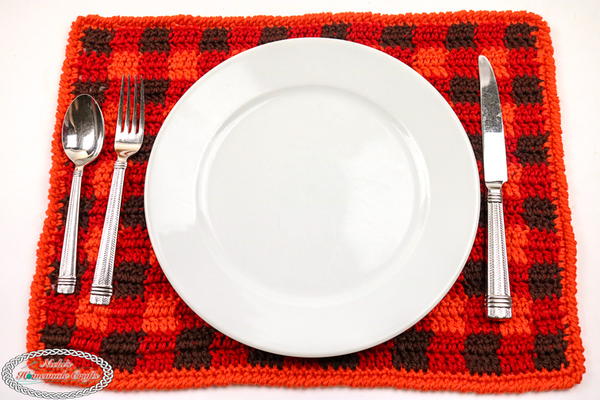 Plaid Placemat Plaid Placemat