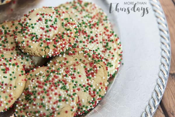 Mint Surprise Sugar Cookies Mint Surprise Sugar Cookies