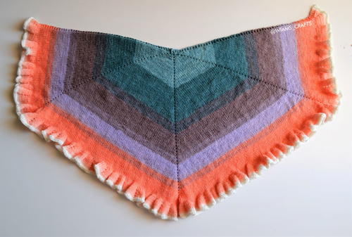 Ruffled Shawlette Ruffled Shawlette