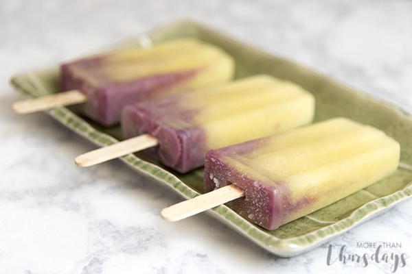 Dairy-Free Creamy Raspberry Pineapple Pops Dairy-Free Creamy Raspberry Pineapple Pops