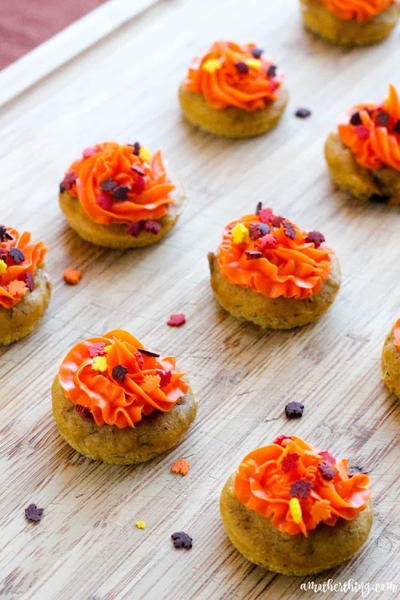 Pumpkin Banana Bread Mini Muffin Bites Pumpkin Banana Bread Mini Muffin Bites