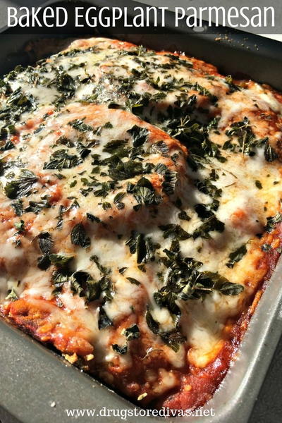 Baked Eggplant Parmesan Baked Eggplant Parmesan