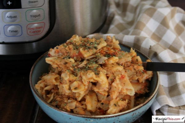 Pressure Cooker Chicken Parmesan Pasta Instant Pot Freezer Meal Pressure Cooker Chicken Parmesan Pasta – Instant Pot Freezer Meal