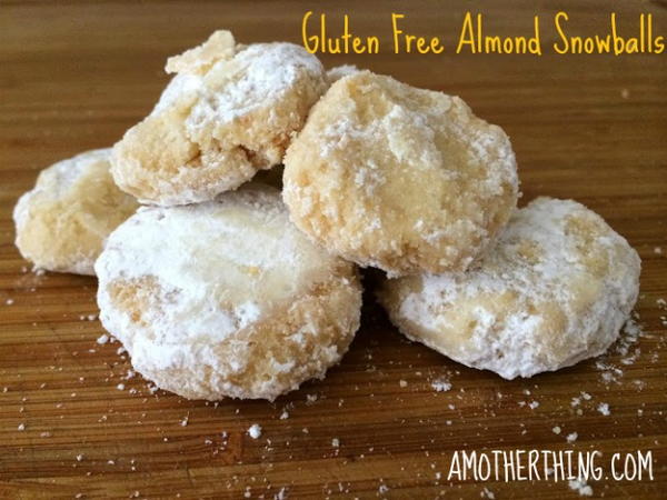 Gluten Free Almond Snowball Cookies Gluten Free Almond Snowball Cookies