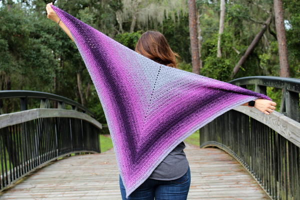 Summer Sunset Shawl Summer Sunset Shawl