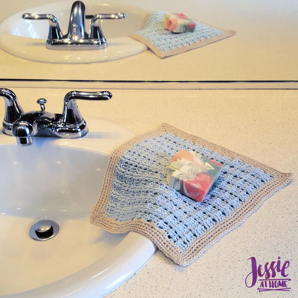 Broken Rib Crochet Washcloth Broken Rib Crochet Washcloth