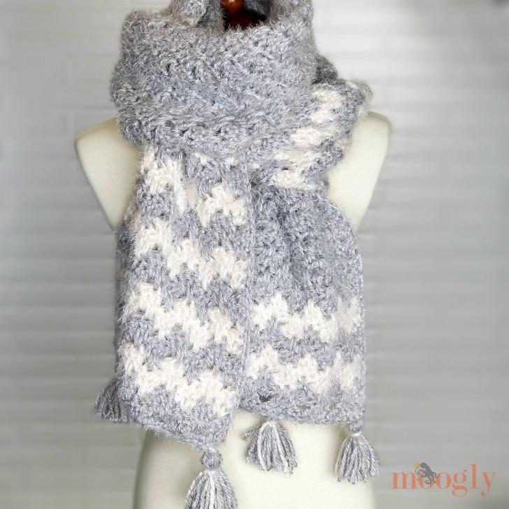hygge scarf pattern