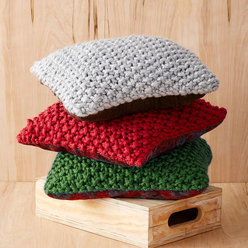 Perfect Christmas Knit Pillow Pattern
