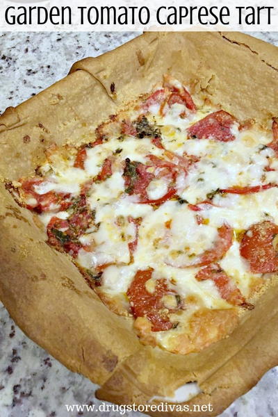 Garden Tomato Caprese Tart Garden Tomato Caprese Tart