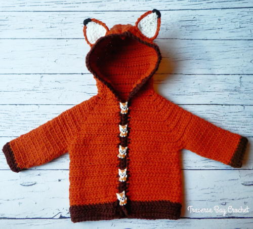 Fox Baby Cardigan Fox Baby Cardigan