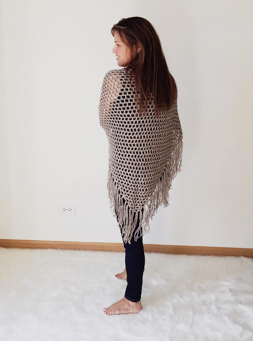 Molly Four Way Boho Triangle Shawl Molly Four Way Boho Triangle Shawl