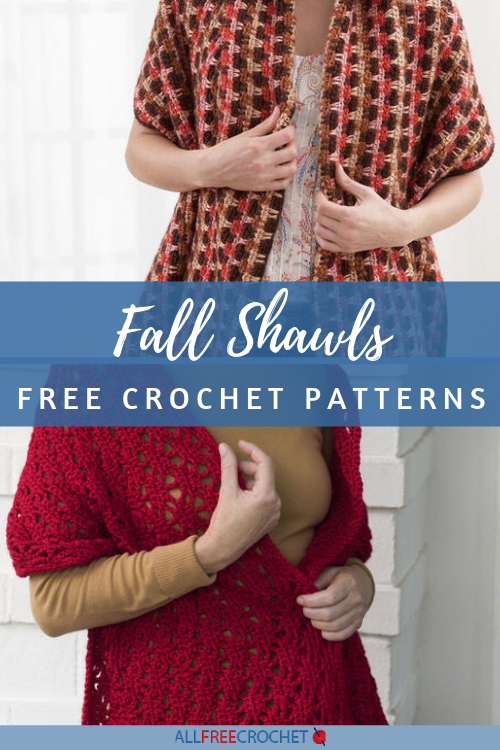 7 Crochet Shawl Patterns for Fall 7 Crochet Shawl Patterns for Fall