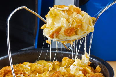 Cracker Crusted Mac n Cheese