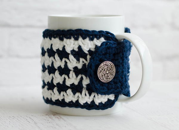 Houndstooth Mug Cozy Houndstooth Mug Cozy