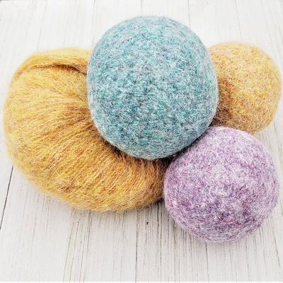 Crochet Dryer Balls
