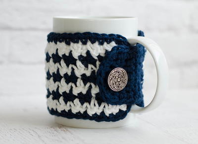 Houndstooth Mug Cozy 