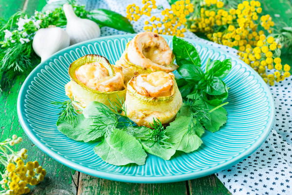 Chicken Zucchini Rolls Chicken Zucchini Rolls