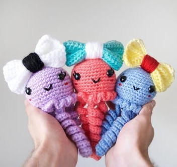 Crochet Jellyfish Crochet Jellyfish