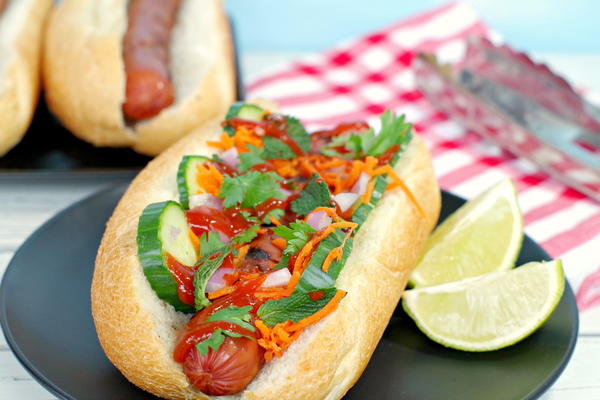 banh Mi Turkey Hot Dog banh Mi Turkey Hot Dog