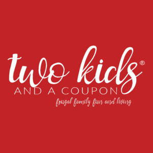 Two Kids and a Coupon logo Two Kids and a Coupon logo