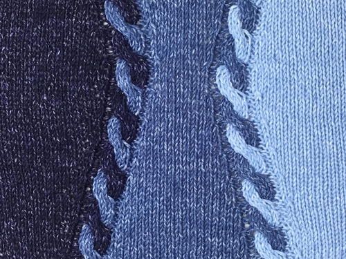 Denim Cables Floor Pillow Denim Cables Floor Pillow