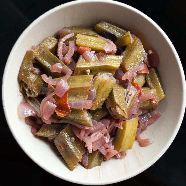Indian Okra Side Dish Recipe Indian Okra Side Dish Recipe