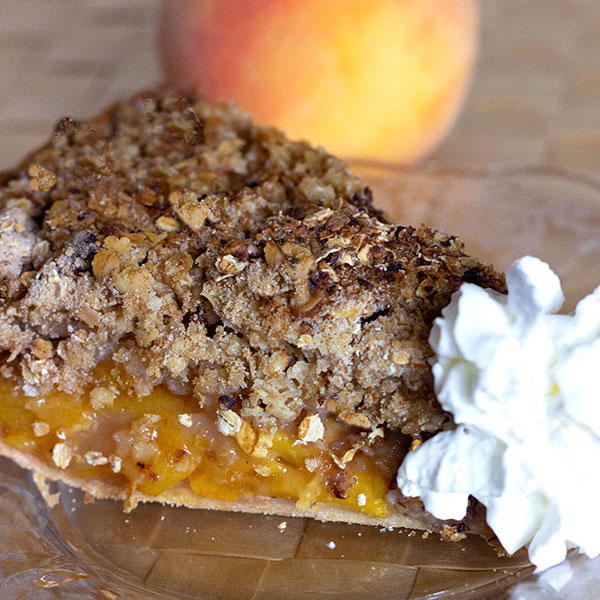 Easy Peach Crumb Pie Easy Peach Crumb Pie