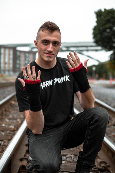 Fingerless Sock Gloves Fingerless Sock Gloves