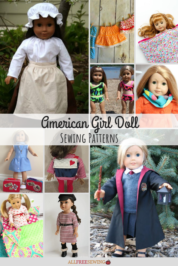 30 American Girl Doll Sewing Patterns Allfreesewing Com