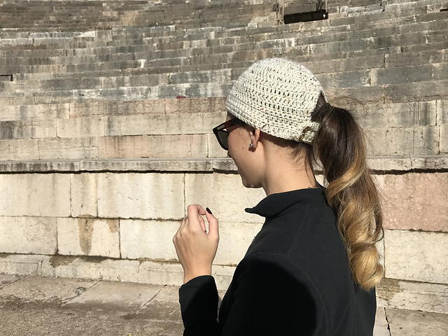 Norwalk Pony Tail Key Hole Hat Norwalk Pony Tail Key Hole Hat