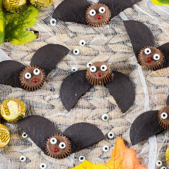 Easy Bat Peanut Butter Cups Easy Bat Peanut Butter Cups