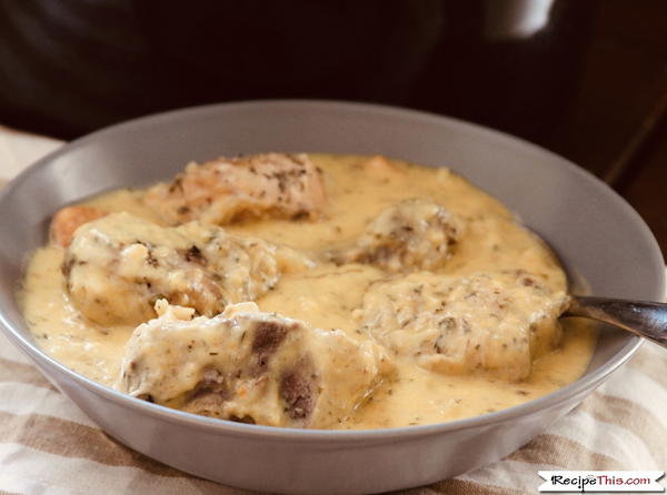Slow Cooker Chicken Fricassee Slow Cooker Chicken Fricassee