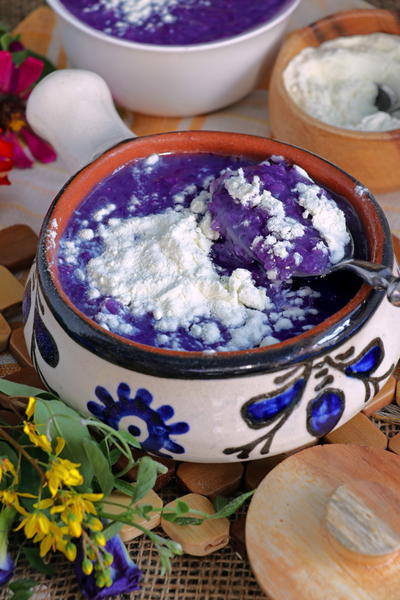 Ube Champorado Ube Champorado