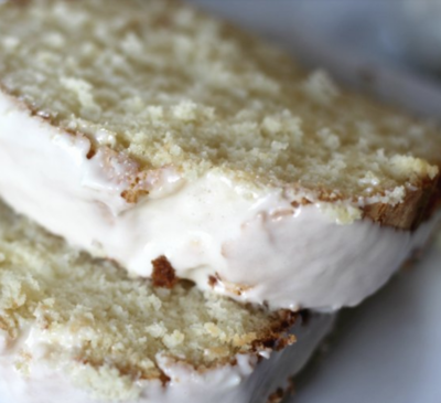 Vanilla Cream Cheese Pound Cake
