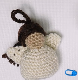 Easy Crochet Angel Ornament