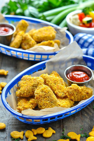 Goldfish Chicken Nuggets Goldfish Chicken Nuggets