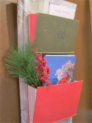 Altered Book Card Holder Altered Book Card Holder