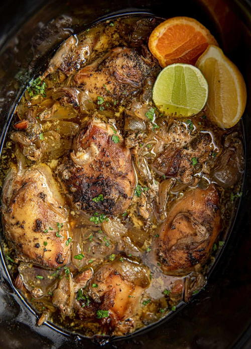 Slow Cooker Chicken Carnitas Slow Cooker Chicken Carnitas