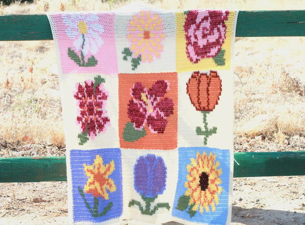 May Flowers Blanket May Flowers Blanket