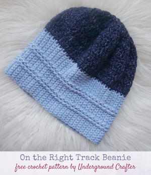 On the Right Track Beanie