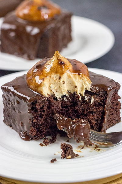 Chocolate Peanut Butter Radio Bars Chocolate Peanut Butter Radio Bars