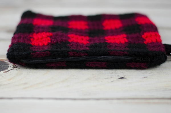 Buffalo Plaid Wristlet Buffalo Plaid Wristlet