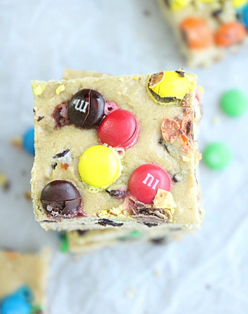 M M Cookie Bars M & M Cookie Bars