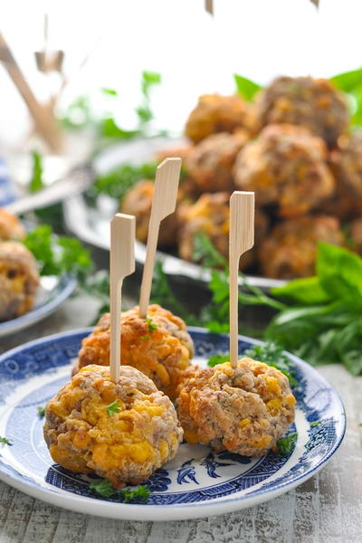 Bisquick Sausage Balls