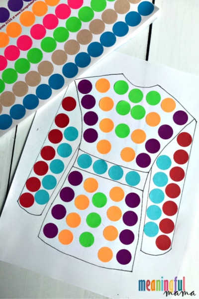 Joseph and the Coat of Many Colors Craft Joseph and the Coat of Many Colors Craft