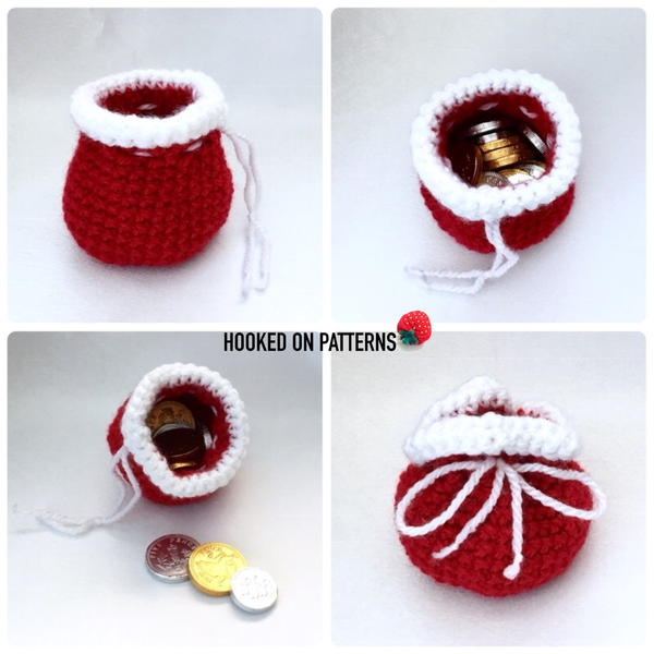 Mini Santa Sack Gift Pouch Mini Santa Sack Gift Pouch